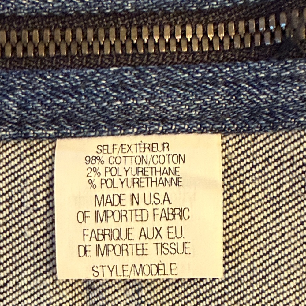 Theory Dark Indigo Denim Tank Top - Picture 9 of 9